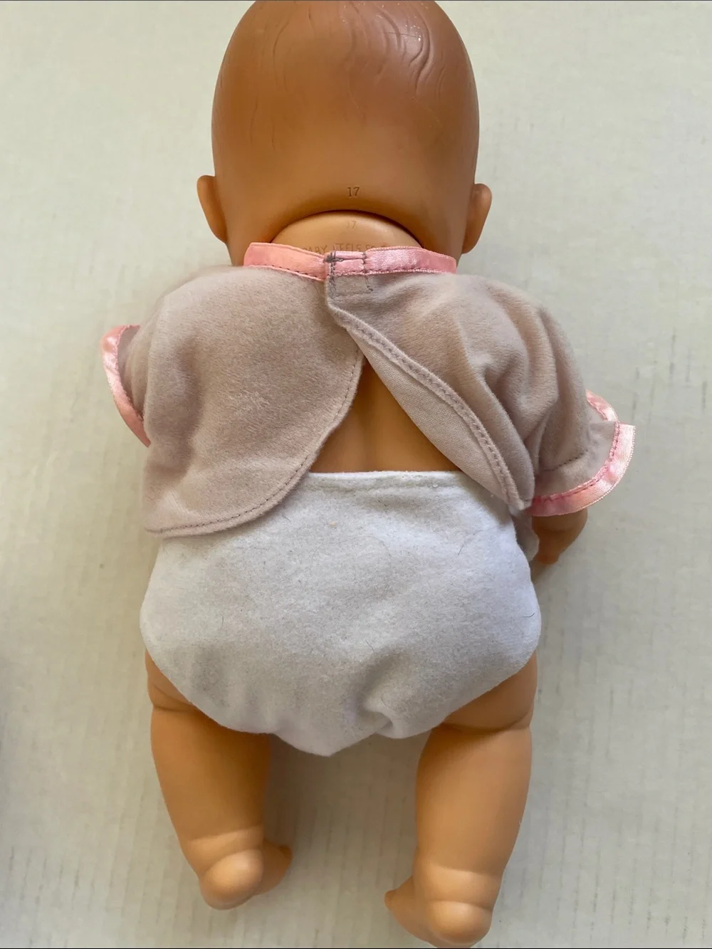 Vintage 90s Baby feels so real doll vintage Tyco weighted soft spot bones infant
